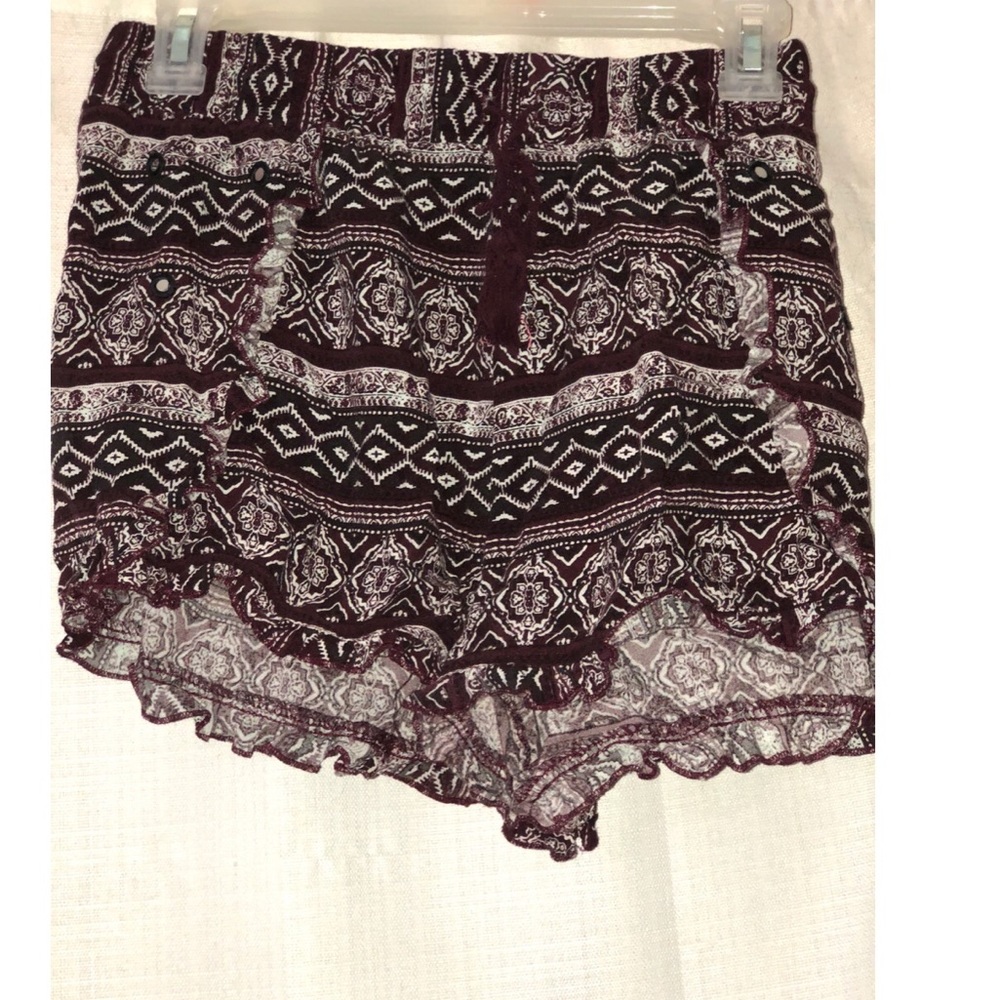Maroon shorts